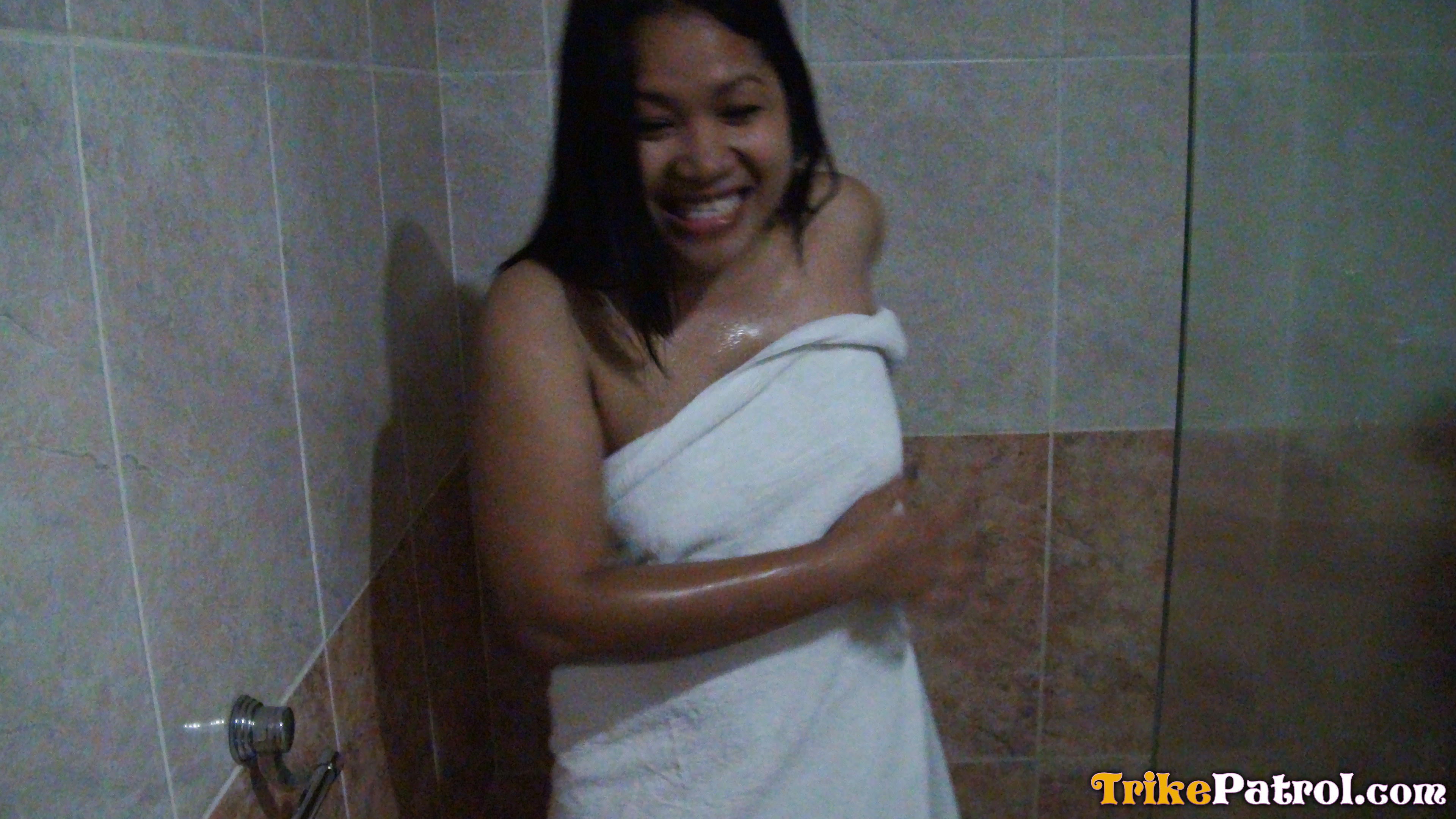 Horny Filipina housewife cheats on husband with another foreign